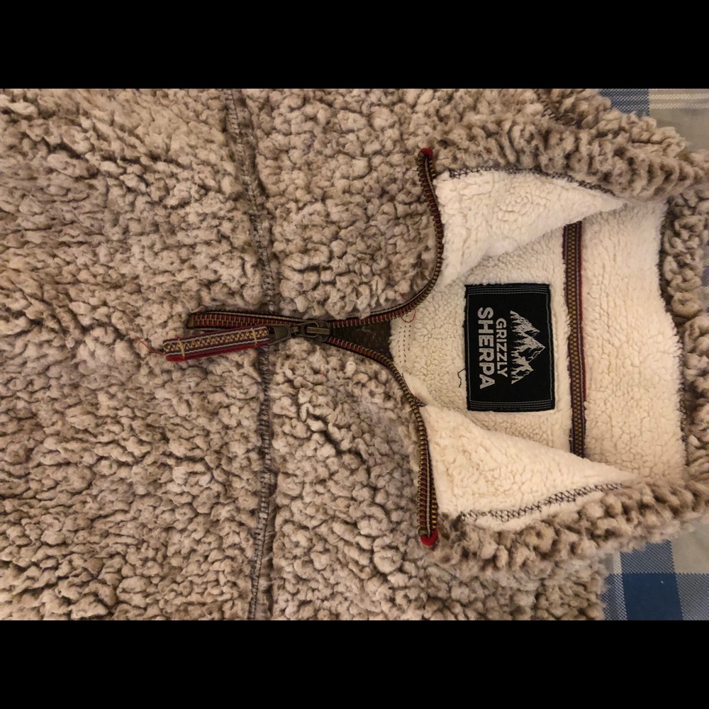 Unisex sherpa jacket